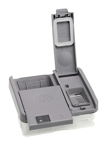 Dosierkombination, Schiebespender mit Abdeckung kompatibel mit/Ersatzteil für VESTEL 42372337 Geschirrspüler Dosierkombination, Schiebespender mit Abdeckung kompatibel mit/Ersatzteil für VESTEL 42372337 Geschirrspüler