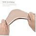 BUTIFULSIC 1pair Dance Toe Pads Sebs Soft - Half Protector for Ballet Shoes Beige Flexible Ballet Accessories for Forefoot Support Comfort Dance Performance