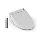 TOTO SW2043R#01 WASHLET C200 Electronic Bidet Toilet Seat with PREMIST and SoftClose Lid, Round, Cotton White