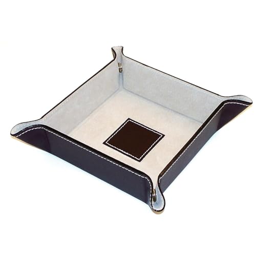 Violet Leather Snap Valet