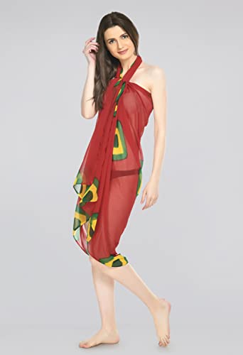 Image of MIRCHI FASHION Western Summer Beachwear Swimsuit Coverup Sarong for Women
