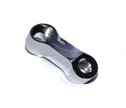 Paio di Cromo Specchio Prolunghe 10mm Filettatura