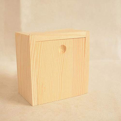 Coffre Au Trésor En Bois, Petit Coffre De Rangement Décoratif