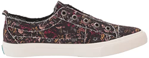Blowfish Malibu Women's Play Sneaker, Black Smashing Floral Canvas Print, 10 #TOP5