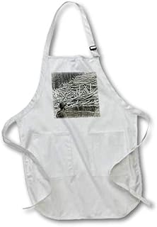 3dRose Magic Lantern Slide Logging on Aroostook River Maine Early 1900s - Aprons (apr_359660_2)