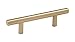 Amerock BP40515BBZ Bar Cabinet Pull, 3 in (76 mm) Center-to-Center, Golden Champagne