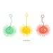 TOYMYTOY 5 stücke Leuchtende Kugel Ball Glühende Igel Elastizität Flash-Haar Ball Kinder Lustige Spielzeug (Gelegentliche Farbe)