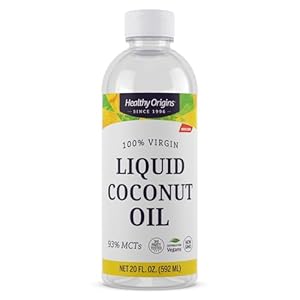 Healthy Origins Coconut Oil, Liquid...
