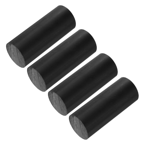 Image of MECCANIXITY ABS Plastic Rod Round Solid Bar 40 mm x 100 mm Black for DIY Model Material, Architectural Model Making, DIY Sand Table, Pack of 4