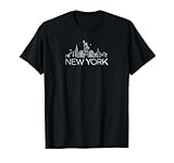 New York City New York City Skylines statue of liberty T-Shirt