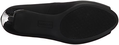 Bandolino Women's Rainaa Pump, Black Lycra, 8 | Image 3