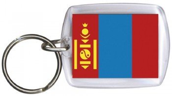 Fan-O-Menal Porte-Clés - Mongolie - Gr. Env. 4x5cm - 81111 - Porte-Clé Coupe Du Monde Pays