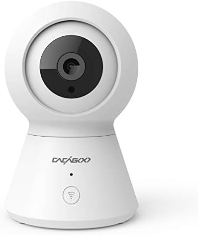 CACAGOO Video Baby Monitor, Security WiFi Camera 1080P IP Camera, Indoor Home Wireless Pan/Tilt Camera with Motion Detection, Night Vision & 2-Way Audio for Baby/Pet/Elder