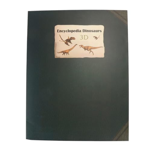 Nicear Encyclopédie 3D Des Dinosaures Préhistoriques : Le Livre Pop-up Interactif Et Amusant Sur Les Dinosaures. Des Connaissances Intéressantes Pour Les Passionnés De Dinosaures.