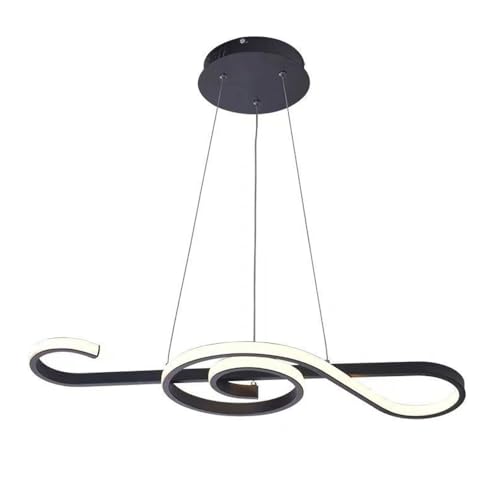 Luminaire suspendu LED 3000K à intensité douce pour table à manger