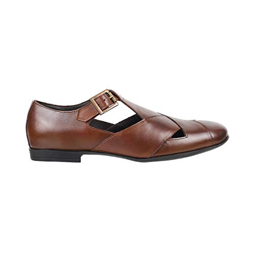 Image of Mochi Men Leather Sandals (18-1366)
