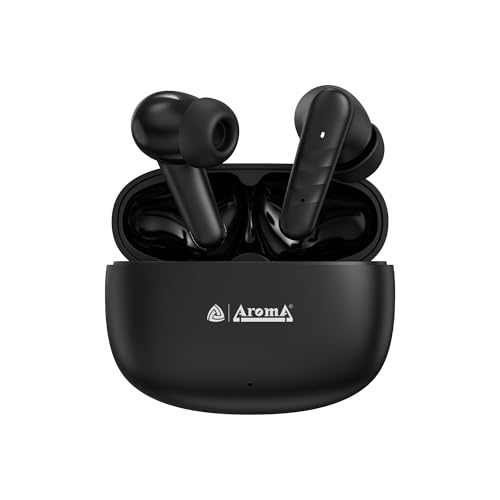 Image of AROMA NB126 Bolt V5.4 Upto 60Hr Playtime* Dual Paring, Fast Charging, Heavy Bass Bluetooth