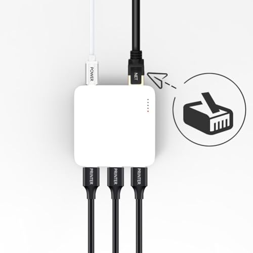 Serveur d'impression Réseau USB 3 Ports NP332 Multi-Interface - 5