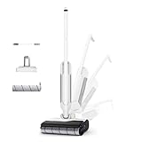 Rowenta X-Clean 10, Fregona Eléctrica Sin Cable con Tecnología Wet & Dry, Autolimpieza y Secado Automático, tecnología Dual Edge, ligera, flexible, gran autonomía y pantalla LED, GZ7540WO