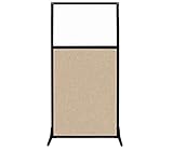 Versare Workstation Partition | Portable Wall Divider | Modern Office Cubicle | Free Standing Privac