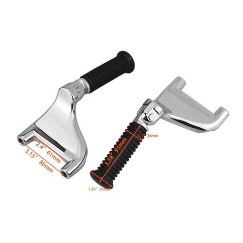 Pédales moto de remplacement avec support rigide pour Sportster 2004-2013 - 6