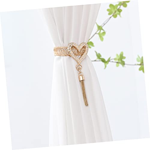 Elegantes sujeciones de cortina corazón de diseño exclusivo 8