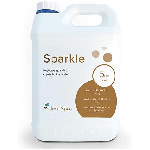 ClearSpa Clarifier 5ltr / Spa Sparkle 5L- Suitable for Hot Tub, Spa and Swim Spa Water Treatment… Cover