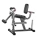 XMARK Seated Leg Extension and Leg Curl Machine, Lower Body Adjustable Leg Exercise Machine, Weight Plate Loaded Leg Rotary Extension