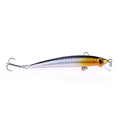 HENGJIA 20 pièces 16 cm 16.5g plongée profonde non peint vairon leurre