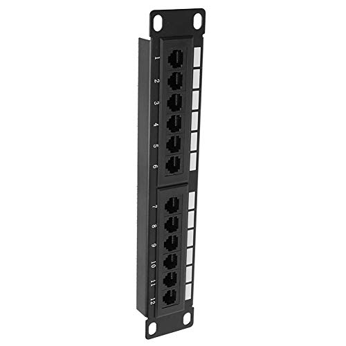 Rack de cabo CAT6A, painel de remendo de rede de plástico RJ45 PPO + PC 5 / categoria 6 rack de cabo