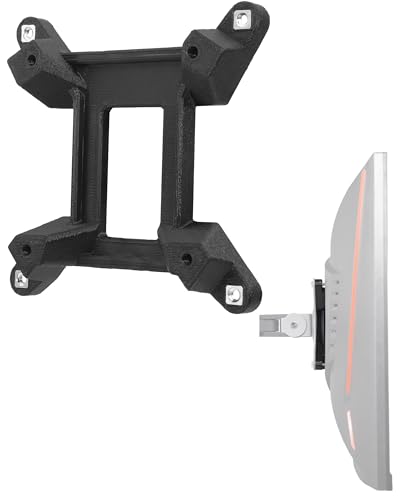 3Idee Adattatore Vesa Per Msi Optix Monitor (Mag240Vc, Mag24C, Mag270Cr, Mag270Vc, Mag271Vcr, Mag27C, Mag27Cq) – Supporto Msi Vesa 100 X 100 Mm – Moni