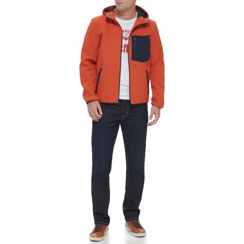 Levi's Men's Water-Resistant Soft Shell Active Hooded Jacket4