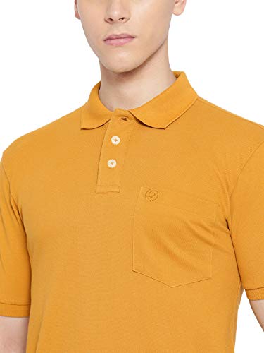 Image of CHKOKKO Men's Polo Cotton Regular Fit Half Sleeves T-Shirt with Pocket