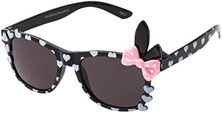 UltraByEasyPeasyStore Childrens Sunglasses Bunny Bow Glasses UV400 Kids Girls Boy Heart 3 to 9 Years