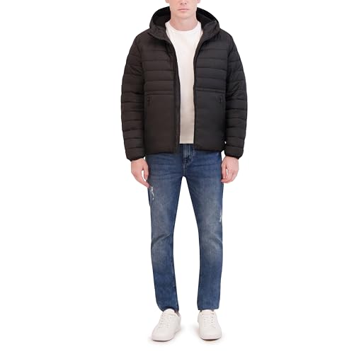 Kenneth Cole Men's Hooded Down Alternative Jacket