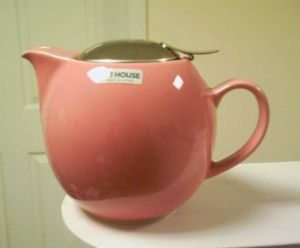 Metropolitan Tea Sierra Rose Ceramic Teacup and Saucer Set