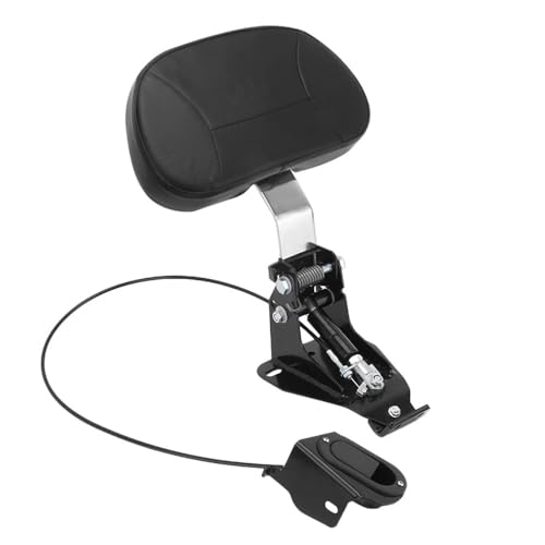 Dossier avant conducteur moto noir kit montage pour Street Glide et Touring 09-23
