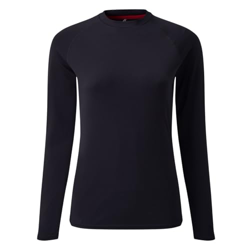 Camiseta Mujer UV Tec de Manga Larga - Protección Solar UPF 50+, Ligera y de Secado Rápido (Azul Marino, Talla 10) miniatura 4