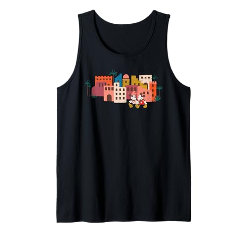Disney Mickey & Minnie Mediterranean City Travel Adventure Camiseta sin Mangas