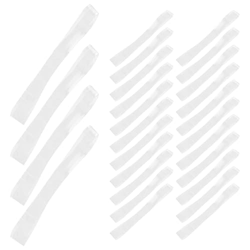 OATIPHO 30 Pcs Invisible Heel Shoe Straps for High Heels Adjustable Fixing Bands for Women’s Shoes Daily Use Anti-Slip