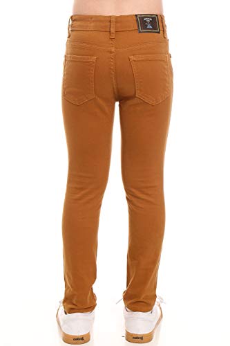 Colcci Fun Calça Sarja Léo, 12, Marrom Goldbit