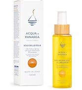 Eau de Panarea après-soleil huile solaire spray illuminant à l'acide hyaluronique avec cristaux de lav...