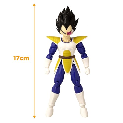 BANDAI Dragon Ball Super Figurine Dragon Stars 17 cm Vegeta Dragon Ball Kai ver. Licence Officielle Dragon Ball Figurine articulée Vegeta Jouet Enfant et + 36860 - vue 8
