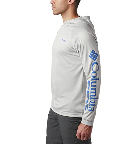 Columbia Men's Pfg Terminal Tackle Heather Hoodie, Breathable, Uv Sun Protection X-Large #TOP2
