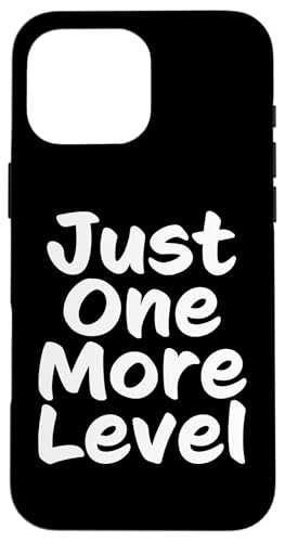 Just One More Level �r�f�I�Q�[�� �R���\�[�� �R���g���[���[ �Q�[�}�[ �X�}�z�P�[�X iPhone 16 Pro Max �p