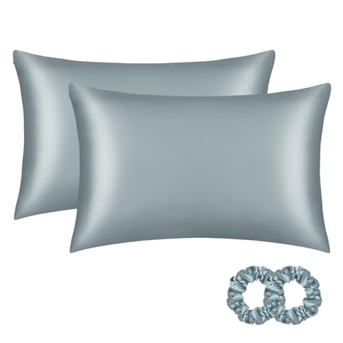 Alaska Bear Silk Pillowcases Set of 2 Queen Size