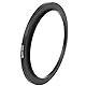 62–72 mm Objektivfilter-Step-Up-Adapterring, 62 mm Objektiv auf 72 mm Filter, Haube, Objektivkonverter und anderes Zubehör (2 Packungen), Fire Rock Luftfahrt-Aluminiumlegierung-Ring