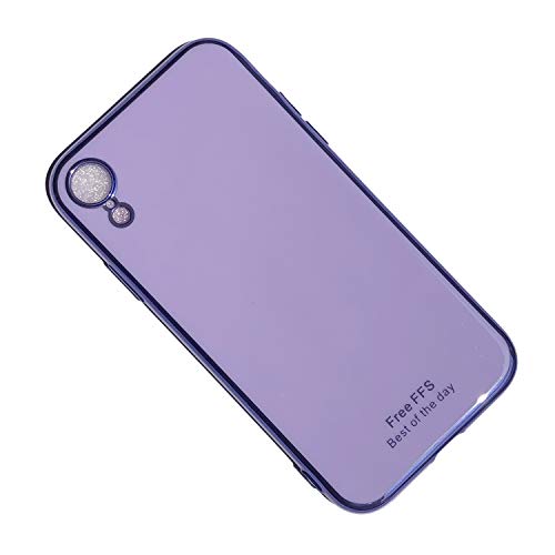 携帯ケース Galaxy S10 Plus、キラキラ 3D立体メッキフレーム 柔らかいシリコーン tpu カバー、シンプル レンズ保護 独立ボタン 精確穴位 かわいい ケース、ユニーク 人気 ゴージャス 耐汚れ 滑り防止 反塵 弾性 軽量 衝撃吸収 カバー, 薄型 全面保護 耐衝撃 フレキシブル 光沢の 独特な 面白いユニークなラッキーギフト、一体型 カラフル ポータブル ケース、子供、女の子、婦人のための,by Beautycatcher - 紫
