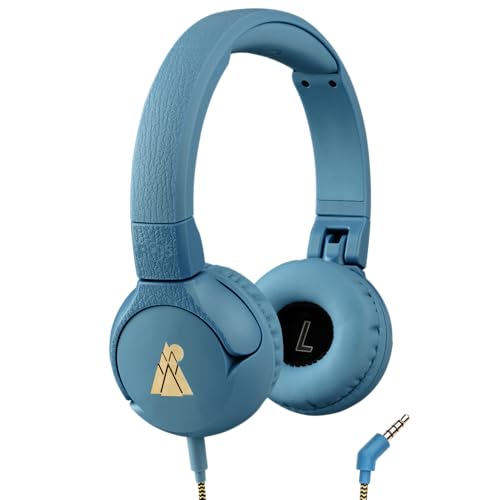 POGS-Kinderkopfhörer mit Kabel | The Elephant 2 | Faltbarer robuster...