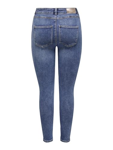 ONLY Damen ONLMILA HW SK ANK BB JEANS BJ13994 NOOS Skinny Jeans,, per pack Blau (Medium Blue Denim Medium Blue Denim)… – Ansicht 4